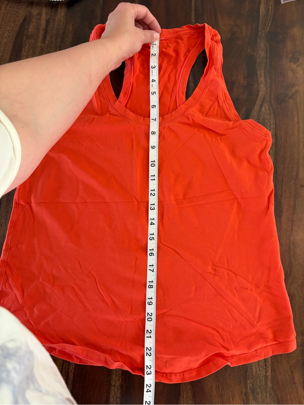 Lululemon Orange Racerback 8 - Picture 5 of 5